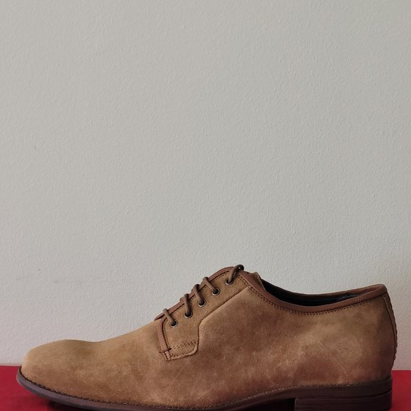 BRAND NEW, COLE HAAN, BOURBON SUEDE DRESS SHOES, SIZE 8.5!!! - Picture 7 of 10